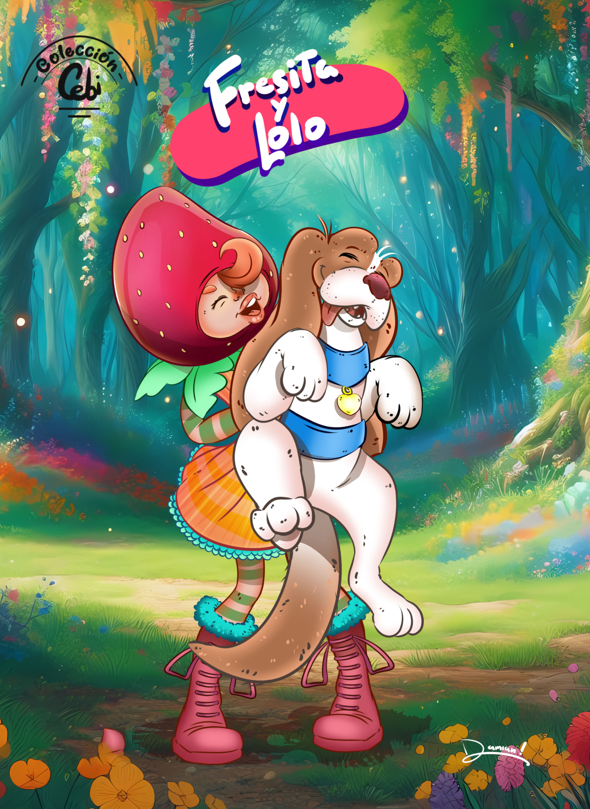 Fresita y Lolo - Dulces para todo (Historieta de Cebi)
