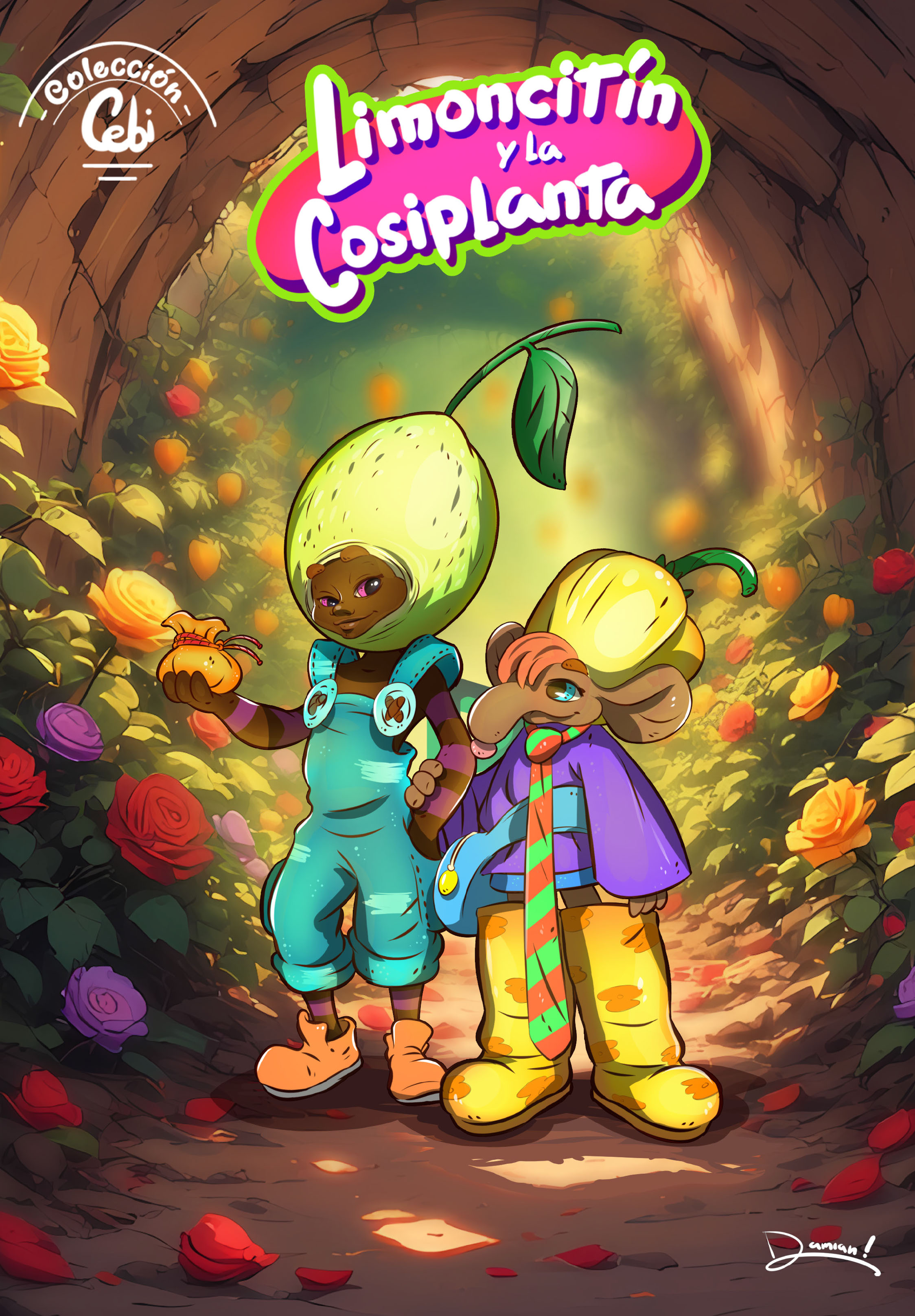 Limoncitín y la Cosiplanta (Historieta de Cebi)
